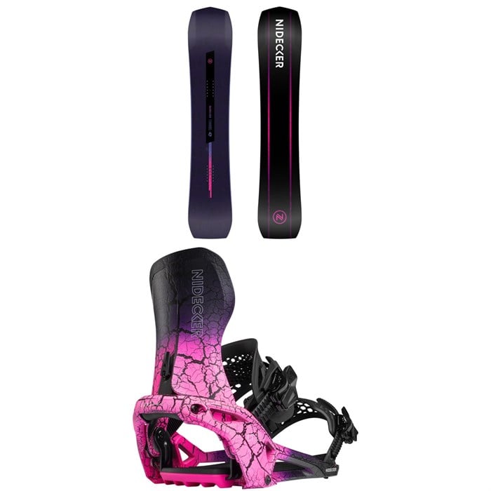 Nidecker - Nidecker Thruster Snowboard + LT Supermatic Snowboard Bindings 2026