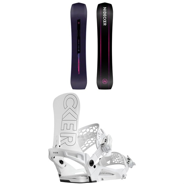 Nidecker - Nidecker Thruster Snowboard + Kaon Snowboard Bindings 2026