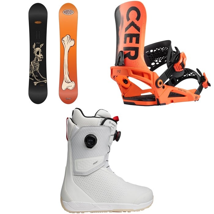 Nidecker - Nidecker Sensor Mons Snowboard + Kaon-Pro Snowboard Bindings + Rift Pro Snowboard Boots 2026