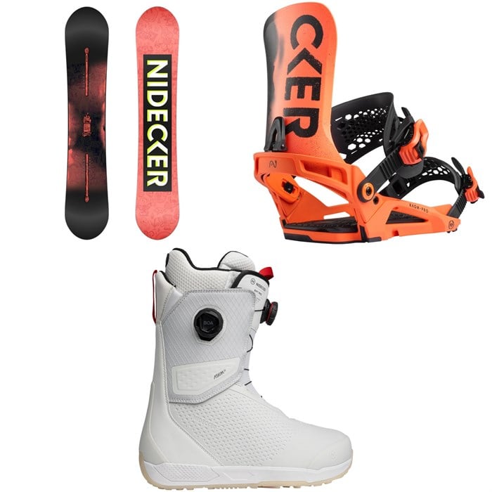 Nidecker - Nidecker Sensor Pro Snowboard + Kaon-Pro Snowboard Bindings + Rift Pro Snowboard Boots 2026