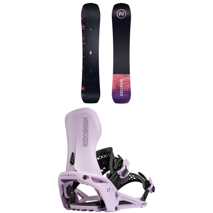 Nidecker - Nidecker Venus Plus Snowboard + Nidecker LT Supermatic Snowboard Bindings - Women's 2026
