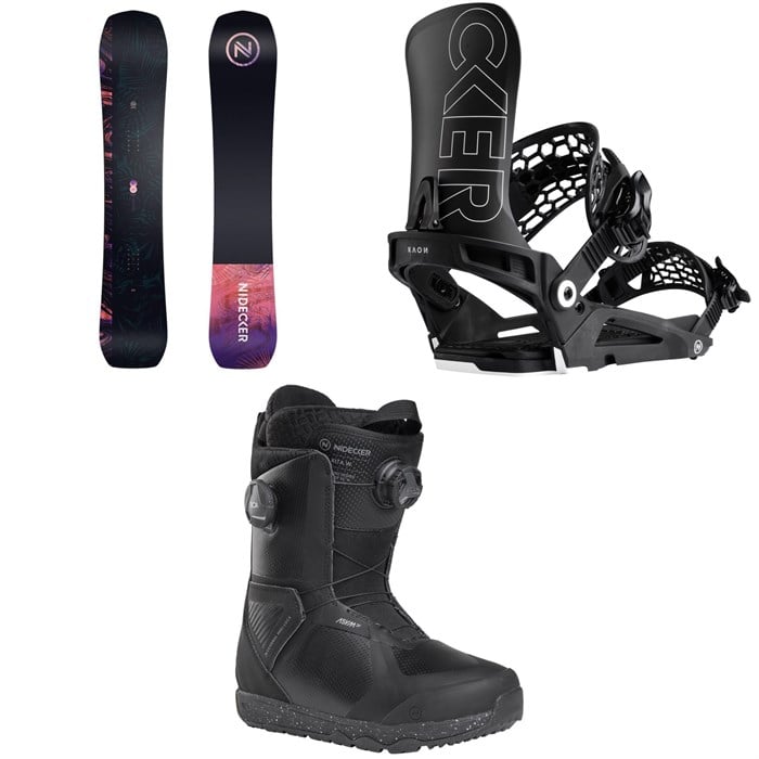 Nidecker - Nidecker Venus Plus Snowboard + Kaon Snowboard Bindings + Kita Snowboard Boots - Women's 2026