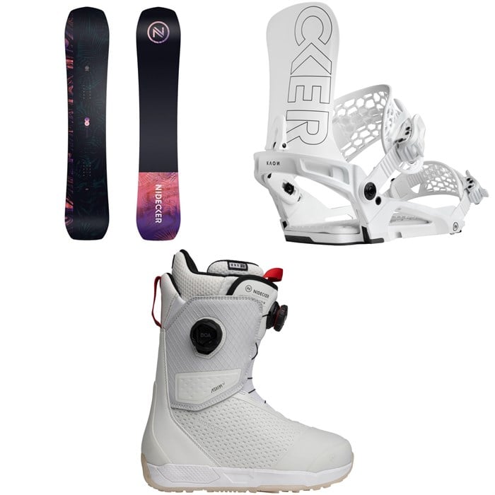 Nidecker - Nidecker Venus Plus Snowboard + Kaon Snowboard Bindings + Rift Pro Snowboard Boots - Women's 2026