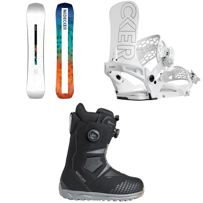 Nidecker - Nidecker Escape Snowboard + Kaon Snowboard Bindings + Altai Snowboard Boots 2026