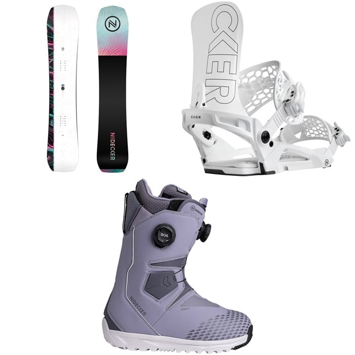 Nidecker - Nidecker Venus Snowboard + Kaon Snowboard Bindings + Altai Snowboard Boots - Women's 2026