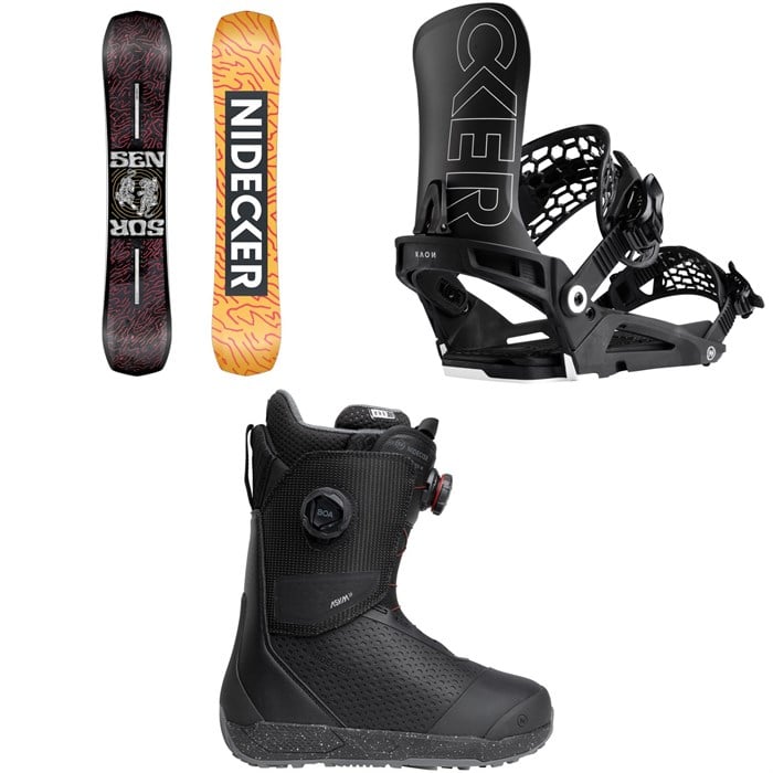 Nidecker - Nidecker Sensor Snowboard + Kaon Snowboard Bindings + Rift Pro Snowboard Boots - Women's 2026