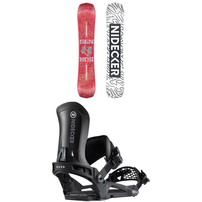 Nidecker - Nidecker Sensor Snowboard + Muon Snowboard Bindings 2026