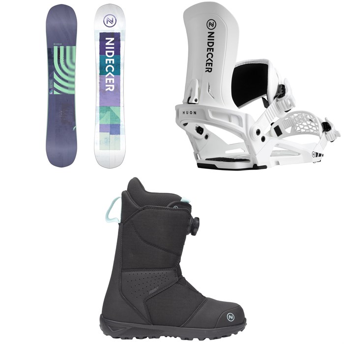 Nidecker - Nidecker Astral Snowboard + Muon Snowboard Bindings + Sierra Snowboard Boots - Women's 2026