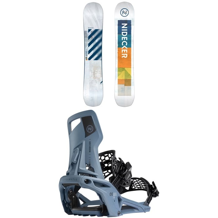 Nidecker - Nidecker Merc Snowboard + OG Supermatic Snowboard Bindings 2026
