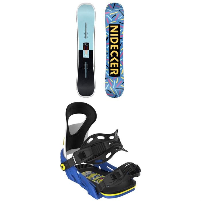 Nidecker - Nidecker Cheat Code Snowboard + Bent Metal BMX Snowboard Bindings - Kids' 2026