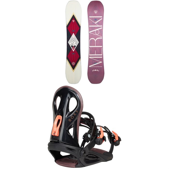 Rossignol - Rossignol Meraki Snowboard + Roxy Viva LTD Snowboard Bindings - Women's