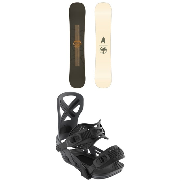 Arbor - Arbor Draft Snowboard + Bent Metal Anvil Snowboard Bindings 2026