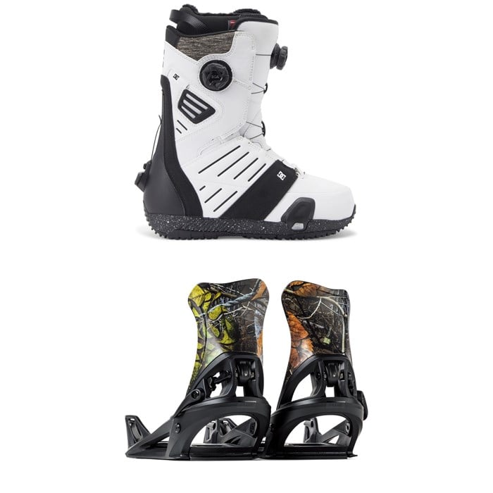 DC - DC Judge Step On Snowboard Boots + Flux DS Step On Snowboard Bindings