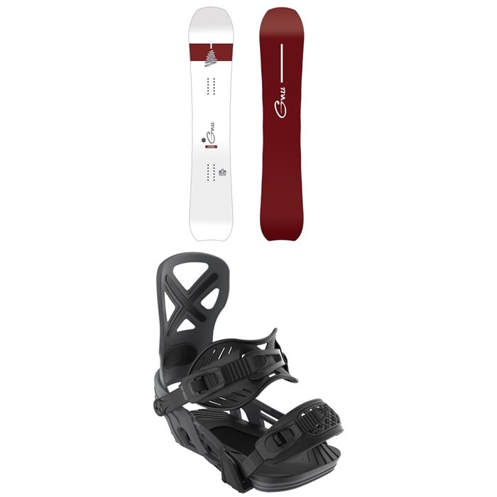 GNU - GNU Hyper C2X Snowboard 2025 + Bent Metal Anvil Snowboard Bindings