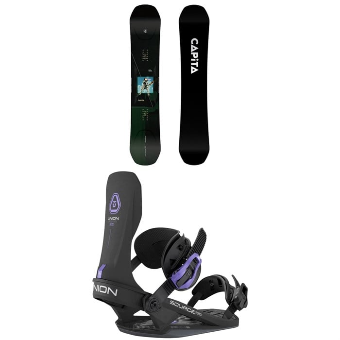 CAPiTA - CAPiTA Super DOA Snowboard + Union Source Pro Snowboard Bindings 2026