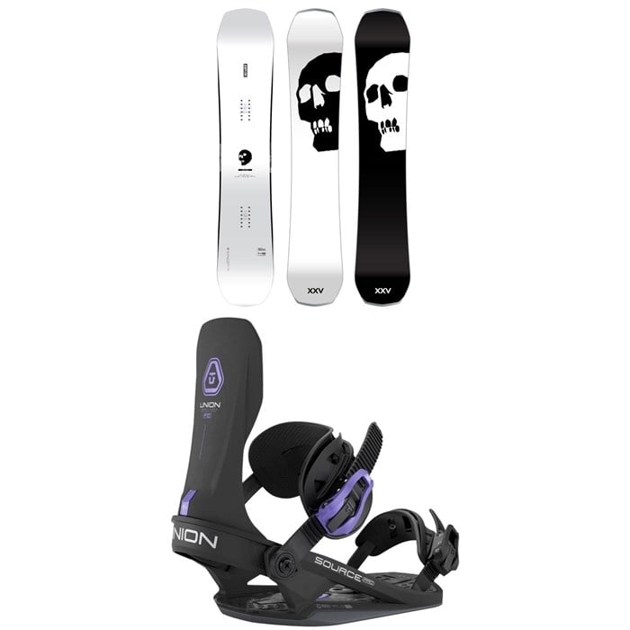 CAPiTA - CAPiTA The Black Snowboard of Death Snowboard + Union Source Pro Snowboard Bindings 2026