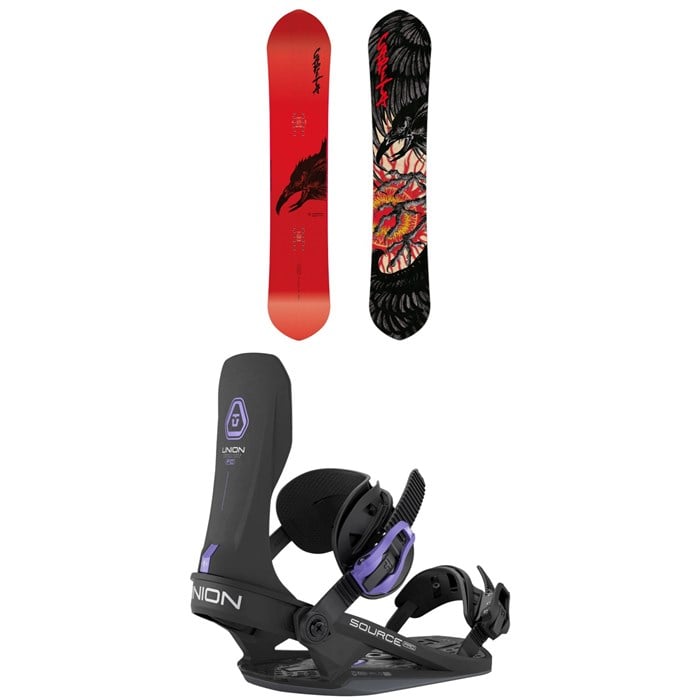 CAPiTA - CAPiTA Kazu Kokubo Pro Snowboard + Union Source Pro Snowboard Bindings 2026