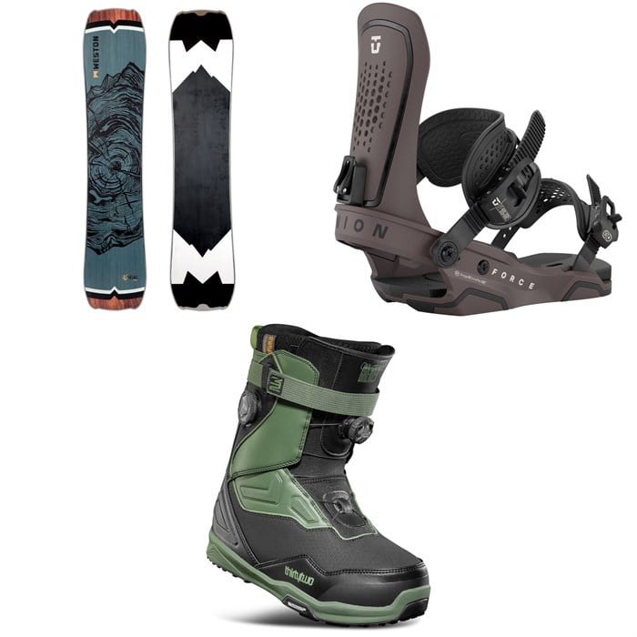 Weston - Weston Hatchet Snowboard + Union Force Snowboard Bindings + thirtytwo TM-2 XLT Double Boa Snowboard Boots 2026