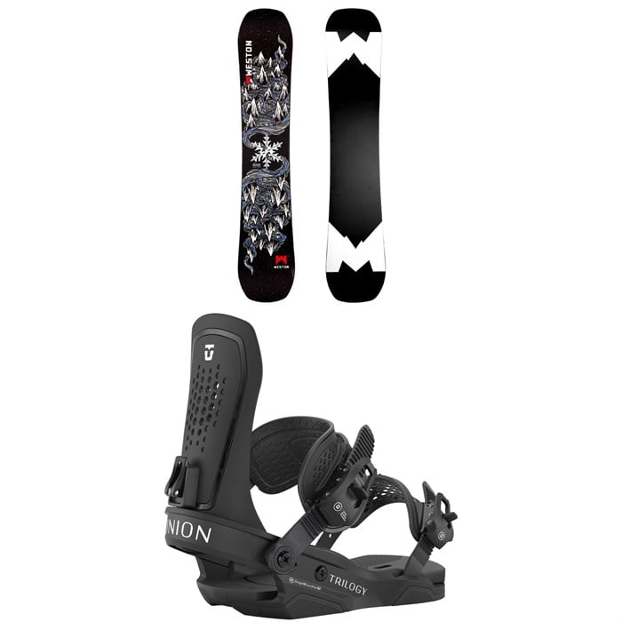 Weston - Weston Dream Machine Snowboard + Union Trilogy Snowboard Bindings - Women's 2026