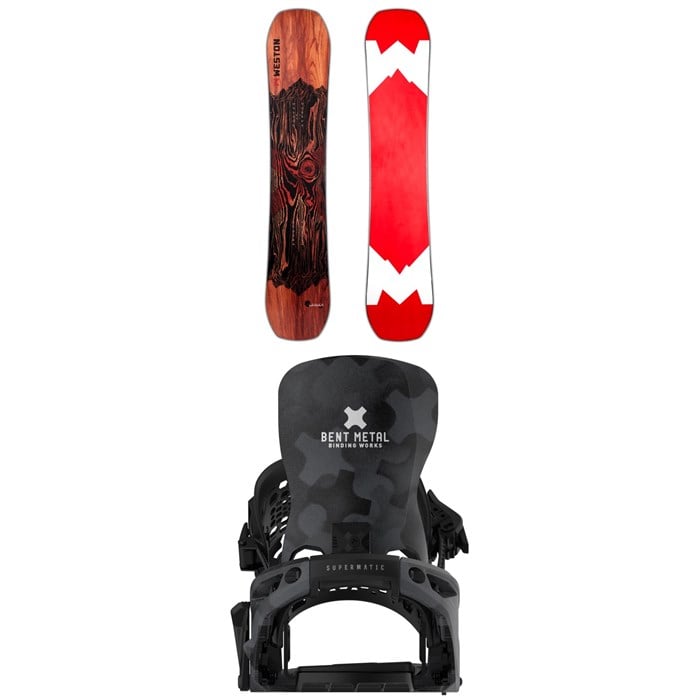 Weston - Weston Logger Snowboard + Bent Metal Lightning Supermatic Snowboard Bindings