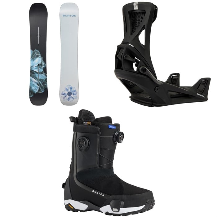 Burton - Burton Process Snowboard + Step On Genesis Snowboard Bindings + Highshot X Step On Snowboard Boots 2026