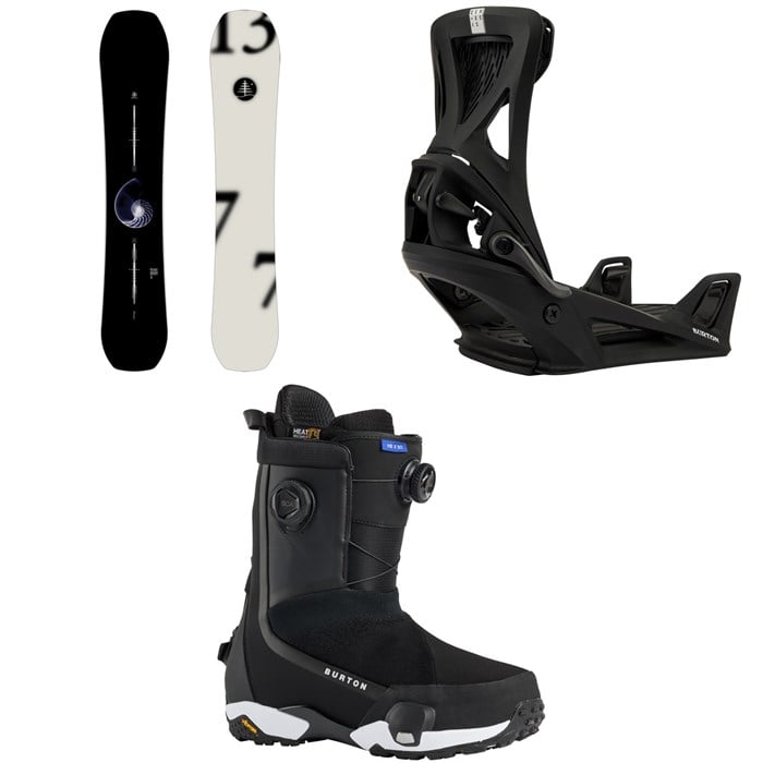 Burton - Burton Family Tree Hometown Hero Snowboard + Step On Genesis Snowboard Bindings + Highshot X Step On Snowboard Boots 2026