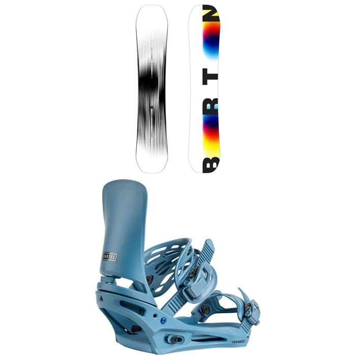 Burton - Burton Custom X Snowboard 2026 + Burton Cartel Snowboard Bindings