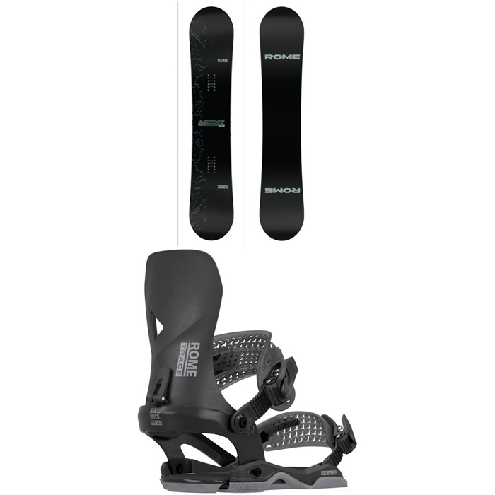 Rome - Rome Agent Pro Snowboard + Trace AW Snowboard Bindings 2026