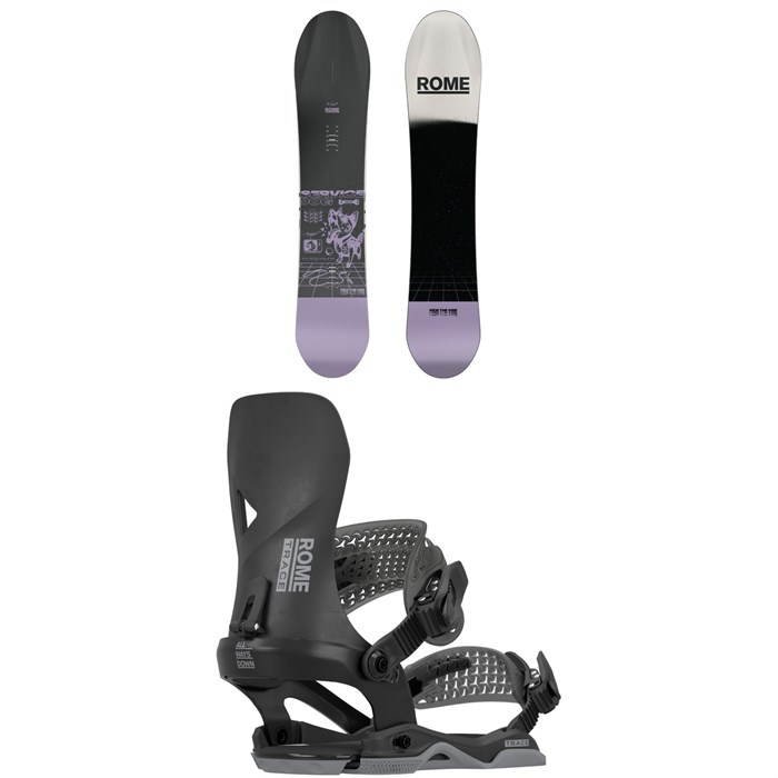 Rome - Rome Service Dog Snowboard + Trace AW Snowboard Bindings 2026