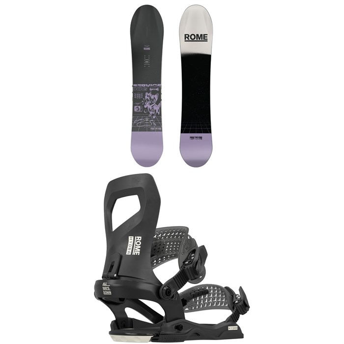Rome - Rome Service Dog Snowboard + Hydra AW Snowboard Bindings - Women's 2026