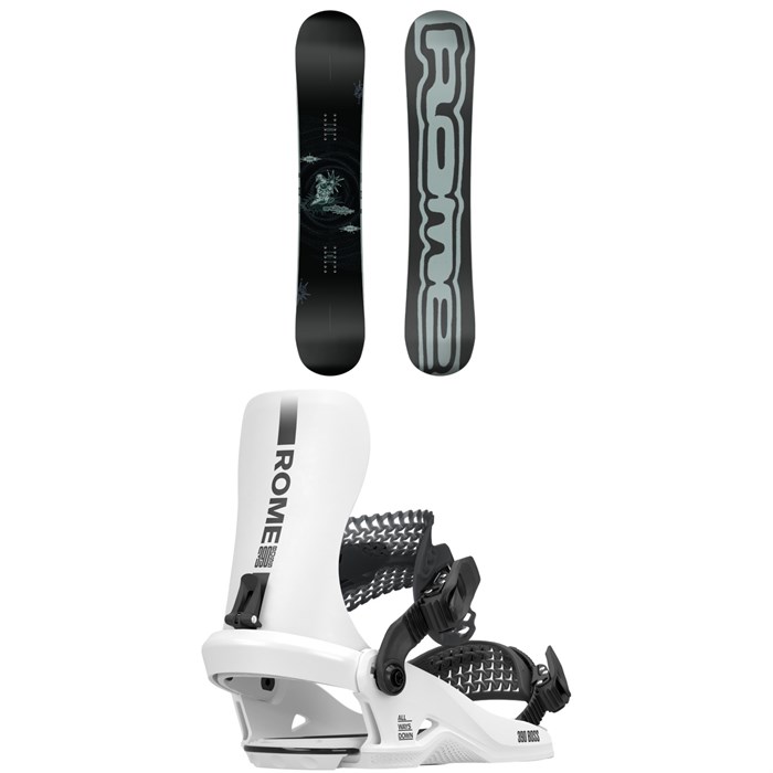 Rome - Rome Artifact Pro Snowboard + 390 Boss HW Snowboard Bindings 2026