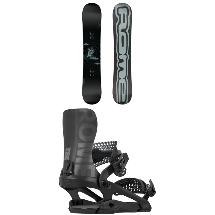 Rome - Rome Artifact Pro Snowboard + 390 Boss FW Snowboard Bindings 2026