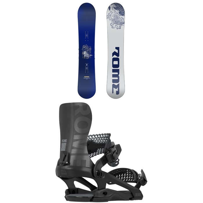 Rome - Rome Rene-Gade Snowboard + 390 Boss FW Snowboard Bindings 2026