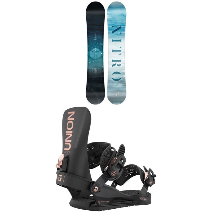 Nitro - Nitro Mystique Snowboard + Union Juliet Snowboard Bindings - Women's 2026