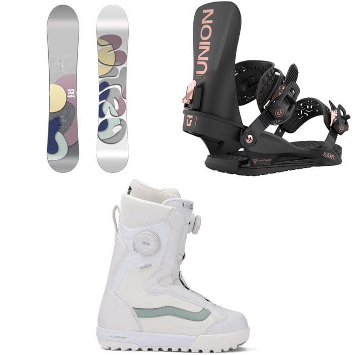 Nitro - Nitro Nova Snowboard + Union Juliet Snowboard Bindings + Vans Encore Pro Snowboard Boots - Women's 2026