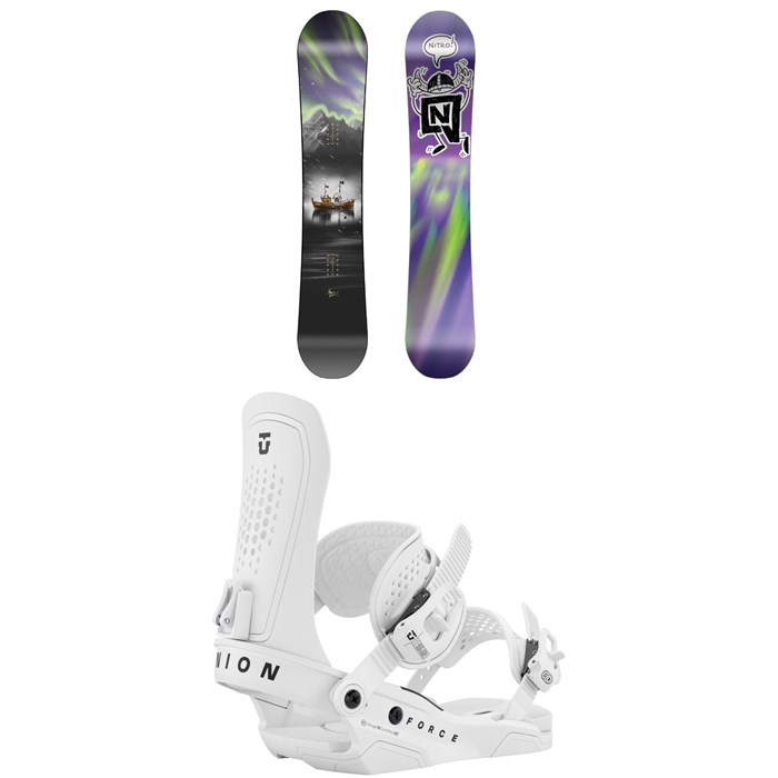 Nitro - Nitro Team Pro x Marcus Kleveland Snowboard + Union Force Snowboard Bindings 2026