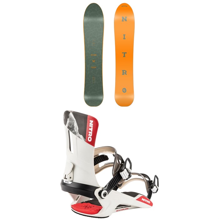 Nitro - Nitro Slash Snowboard + Rambler Snowboard Bindings 2026