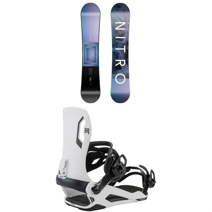 Nitro - Nitro Fate Snowboard + Talent Snowboard Bindings - Women's 2026