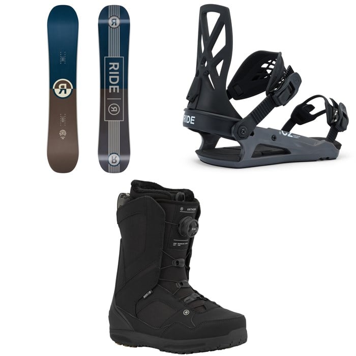 Ride - Ride Agenda Snowboard + C-2 Snowboard Bindings + Anthem Snowboard Boots 2026