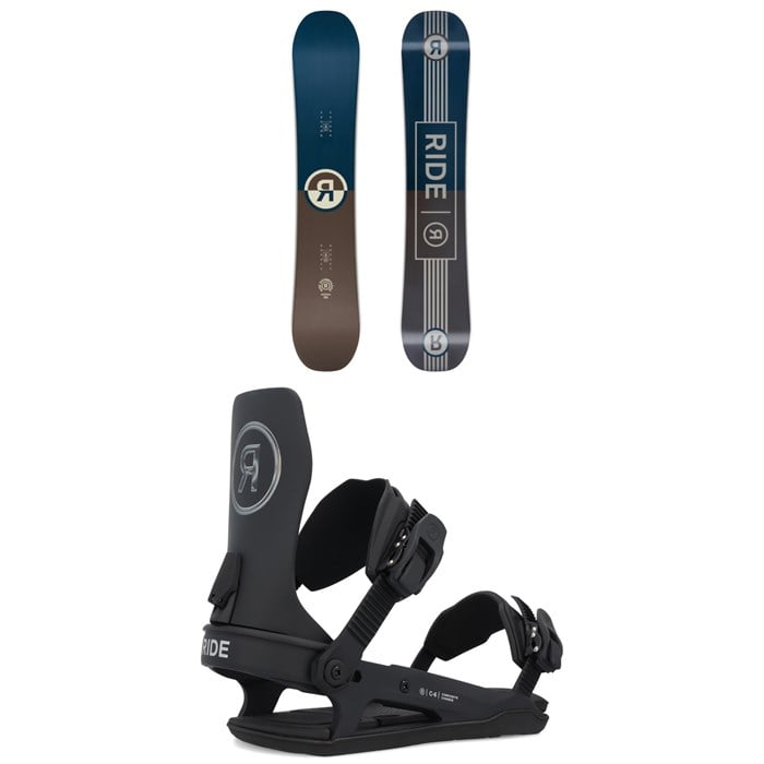 Ride - Ride Agenda Snowboard + C-6 Snowboard Bindings 2026