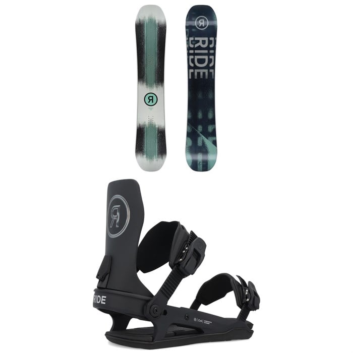 Ride - Ride Manic Snowboard + C-6 Snowboard Bindings 2026