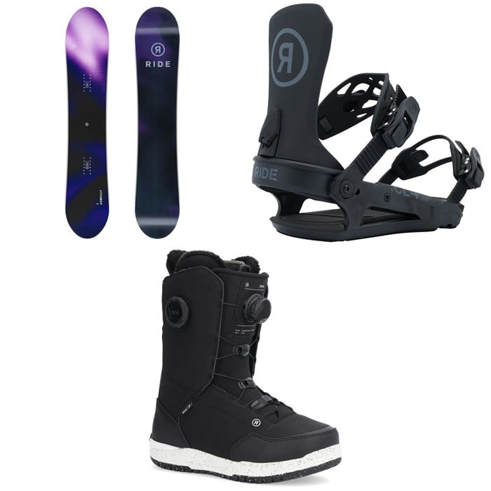 Ride - Ride Compact Snowboard + CL-4 Snowboard Bindings + Hera Snowboard Boots - Women's 2026