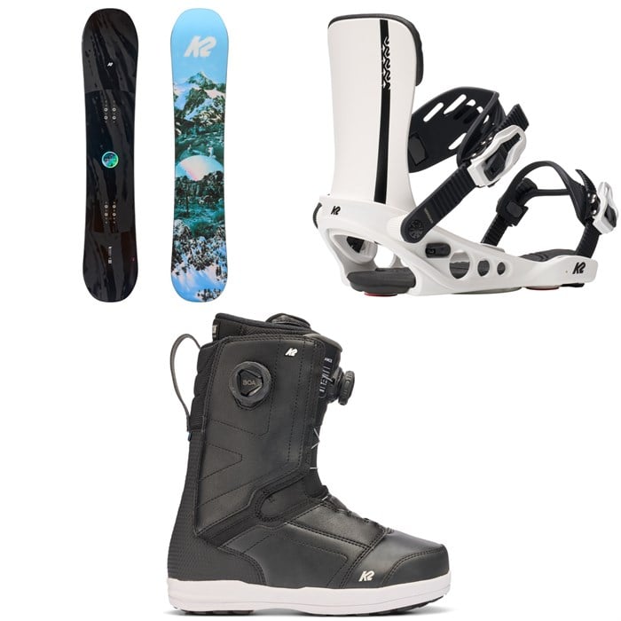 K2 - K2 Extravision Snowboard + Meridian Snowboard Bindings + Trance Snowboard Boots - Women's 2026