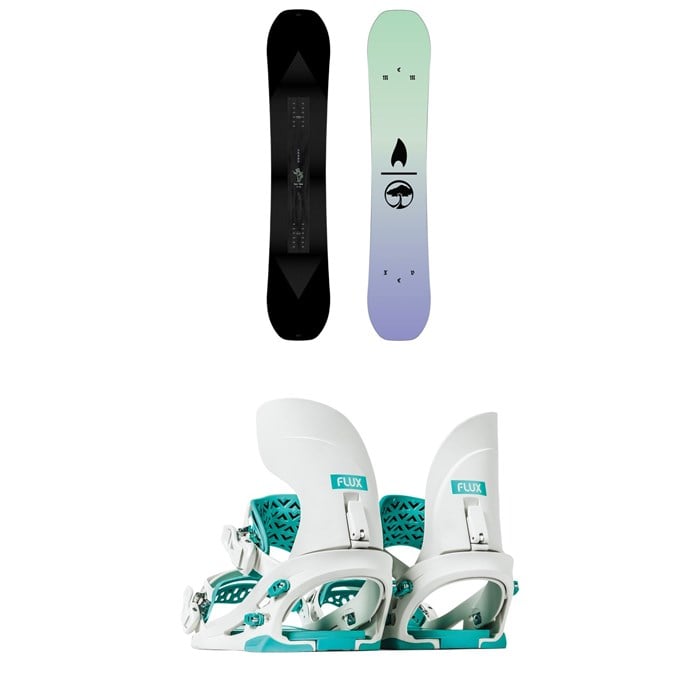 Arbor - Arbor Kuro Neko Snowboard + Flux CX Snowboard Bindings - Women's 2026