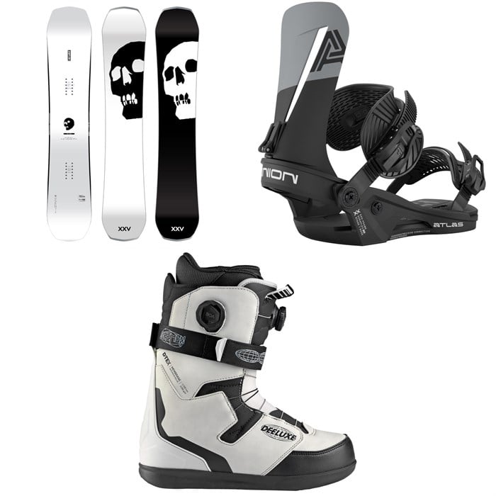CAPiTA - CAPiTA The Black Snowboard of Death Snowboard + Union Atlas Snowboard Bindings + Deeluxe Deemon Pro Snowboard Boots 2026