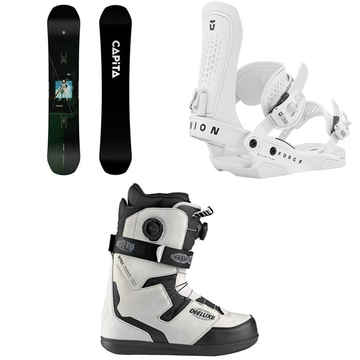CAPiTA - CAPiTA Super DOA Snowboard + Union Force Snowboard Bindings + Deeluxe Deemon Pro Snowboard Boots 2026