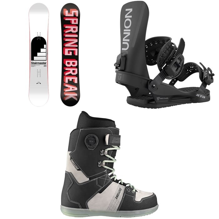 CAPiTA - CAPiTA Spring Break Stairmaster Snowboard + Union STR Snowboard Bindings + Deeluxe D.N.A. Snowboard Boots 2026