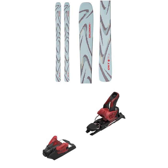 Salomon - Salomon QST 94 Skis + Atomic Strive 12 GW Ski Bindings