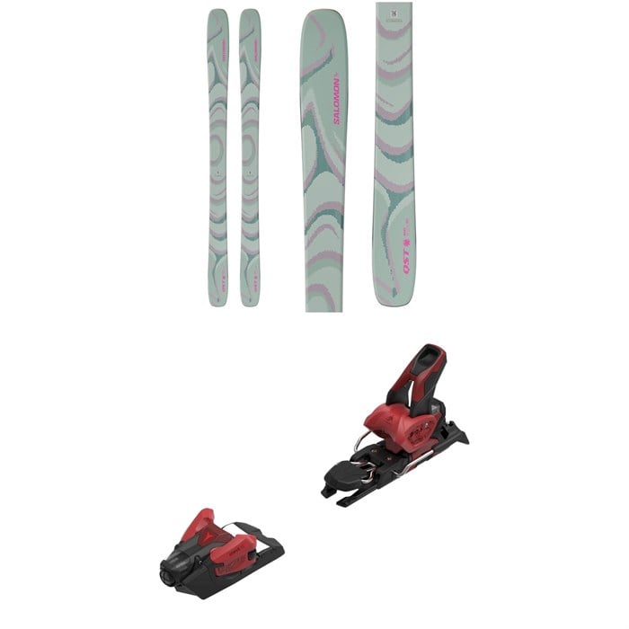 Salomon - Salomon QST 100 Skis + Atomic Strive 12 GW Ski Bindings