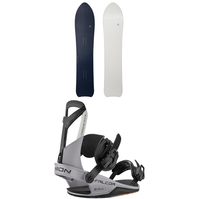 Fjell Snowboards - Fjell Snowboards MT Hokkaido Snowboard + Union Falcor Snowboard Bindings 2026